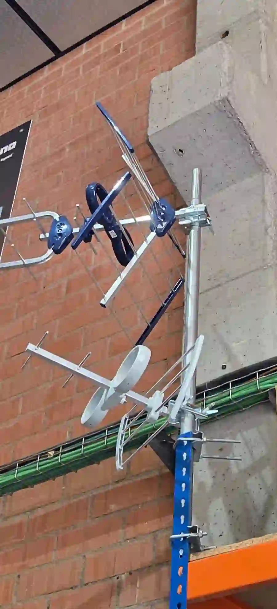 Antenas TDT y satélite